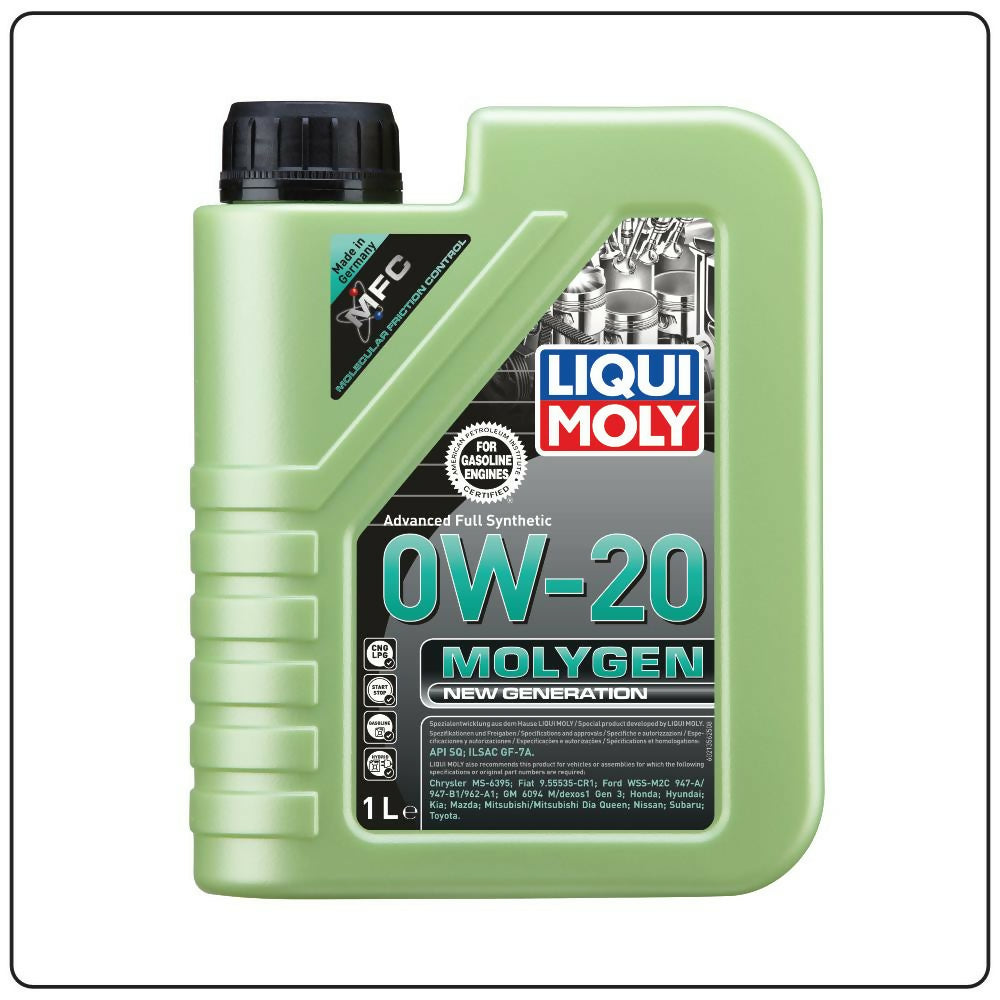 Molygen New Generation 0W-20 Gasolina - 1 L - 21356