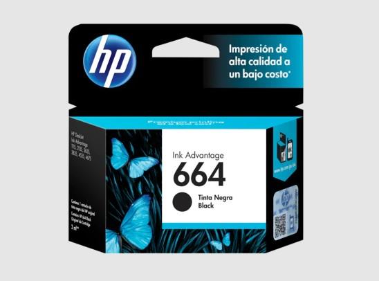 Tinta HP 664 Black
