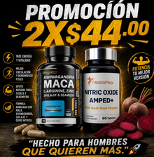 MACA + ASHWAGANDHA / ÓXIDO NÍTRICO