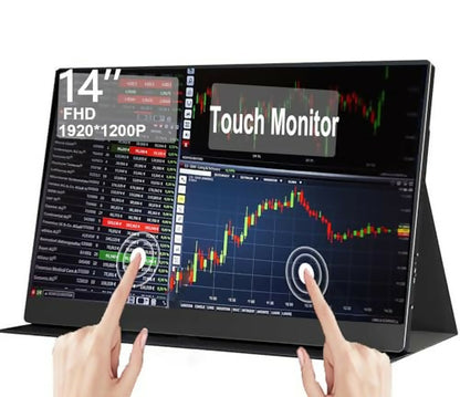 Monitor Portátil Táctil 14" 1920x1200P IPS/HDR - USB-C HDMI con Bocinas