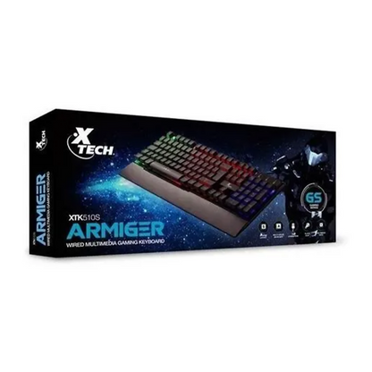 Armiger GamingKybd wrd USB Spa MCol Backlight
