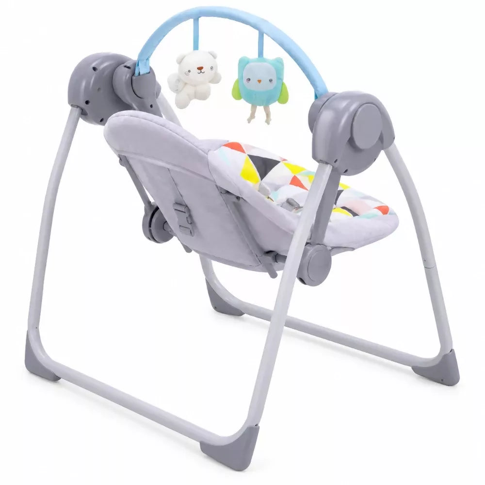 Columpio Eléctrico para bebé con Juguetes