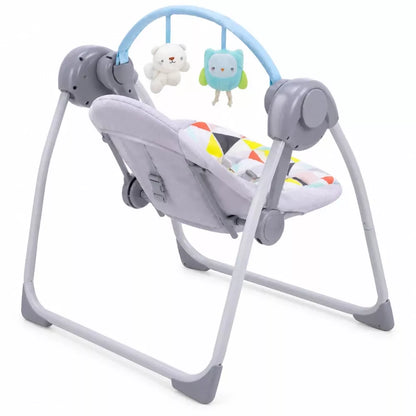 Columpio Eléctrico para bebé con Juguetes