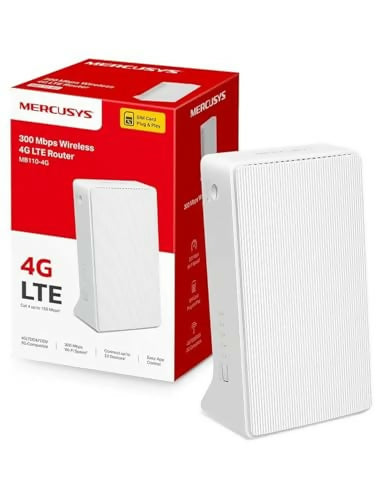 Router 4G LTE con SIM Mercusys MB110-4G WiFi 300Mbps