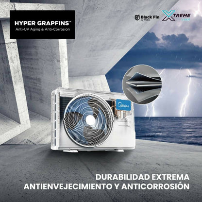 Aire Acondicionado Inverter Uso Playa SEER 18 12,000 BTU 220V Midea