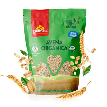 HOJUELAS DE AVENA - Avena Orgánica bolsa de 350g (GRANVITA)