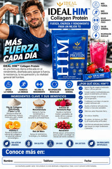 Ideal HIM Creatina + Oxido Nítrico