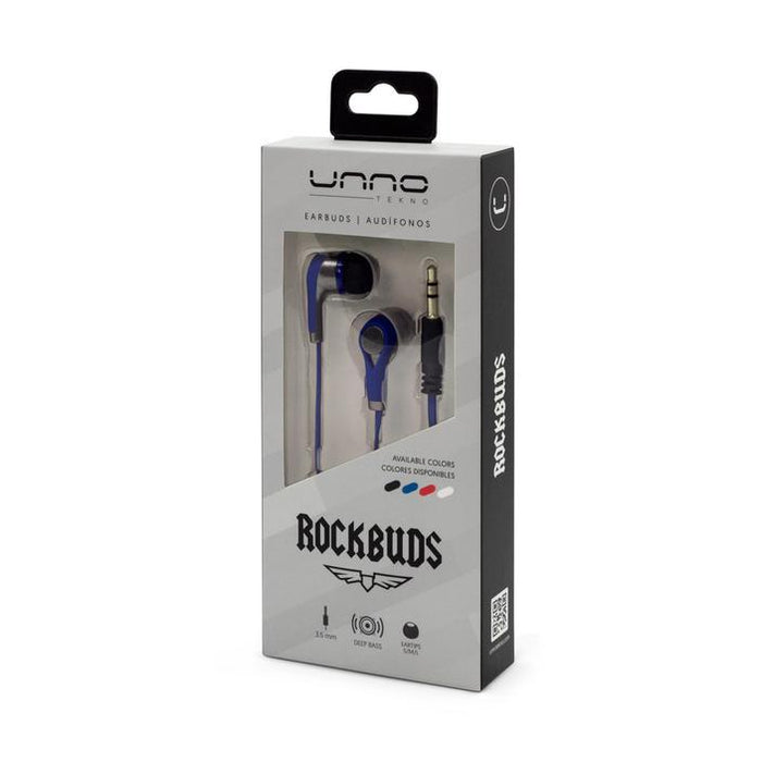 Audífono Rockbuds 3.5mm Azul Unno