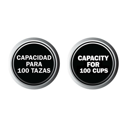 Percoladora de acero inoxidable para 100 tazas Oster