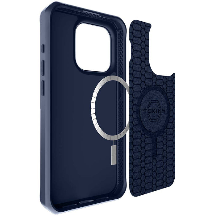 Itskins Ballistic Magsafe iPhone 15 Pro Max Dark Blue