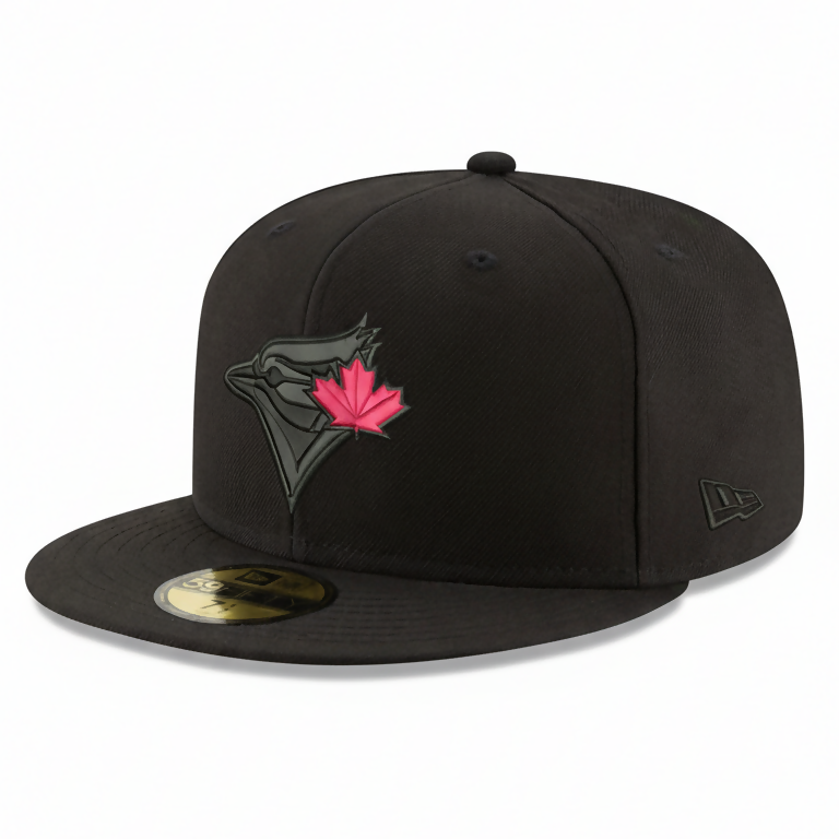Gorra Toronto Blue Jays Black & Red Maple Leaf 59FIFTY