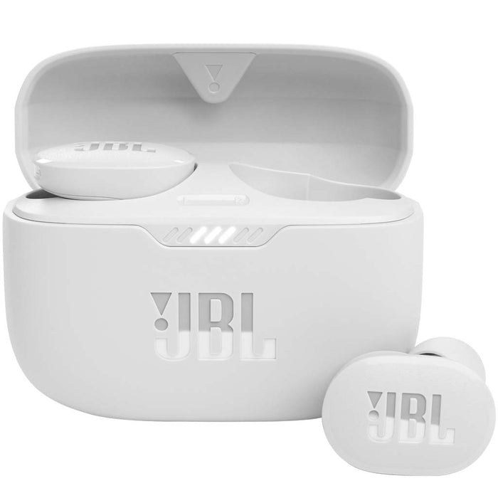 JBL Tune 130 Earbuds Truly Wireless White