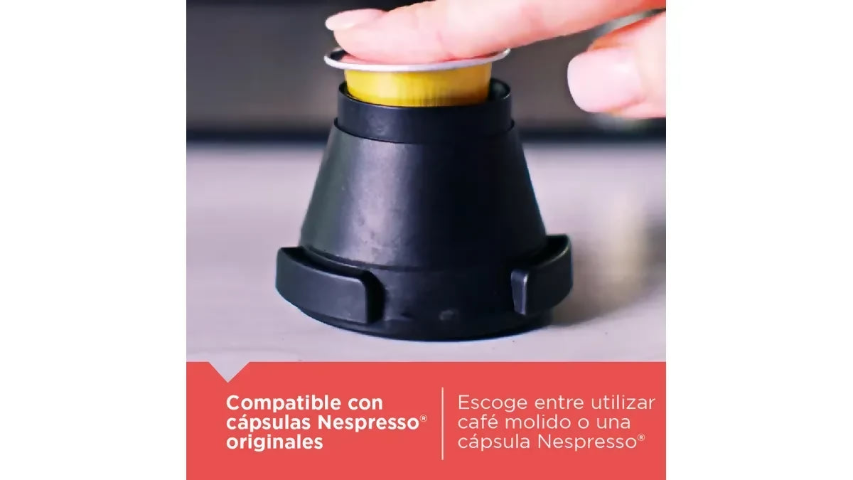 Máquina de espresso Black & Decker