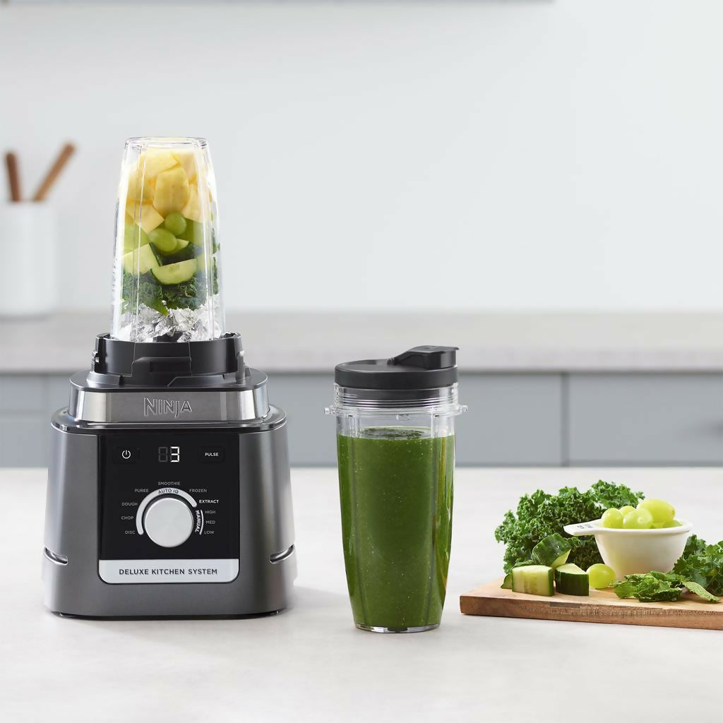 Ninja Deluxe Kitchen System Licuadora Inteligente Multifuncional con Procesador Auto-IQ 1 200 W