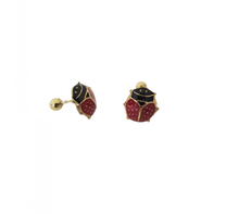 Arete Mariquita Oro 10kl