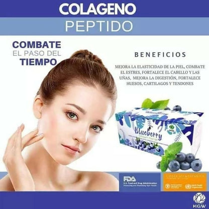 BLUEBERRY COLAGENO CON PEPTIDOS