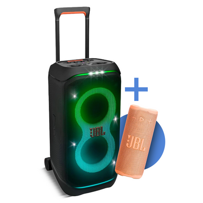 KIT JBL Partybox Stage 320 + Speaker BT Grip Orange