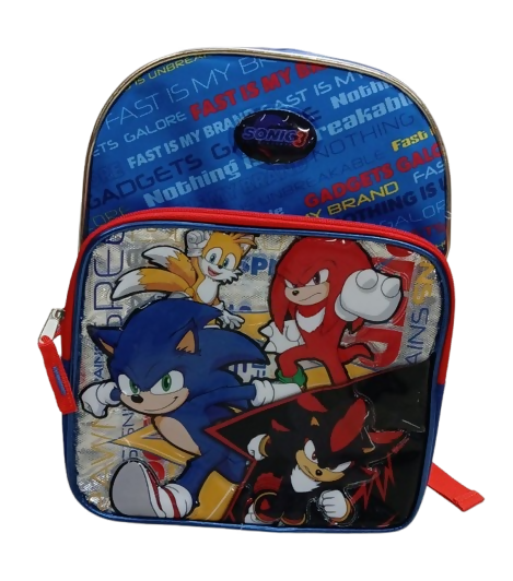 MOCHILA 12" FAMILIA SONIC