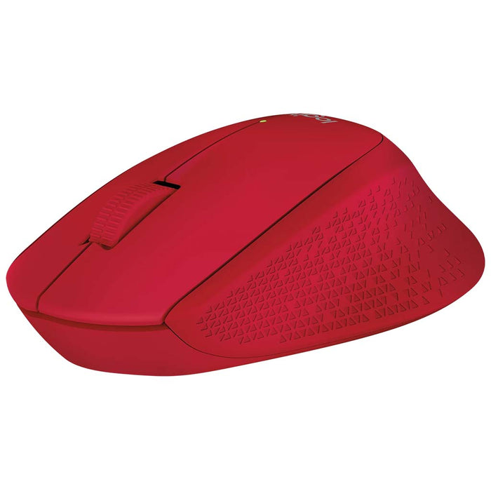Logitech Cordless M280 Mouse Wireless Red