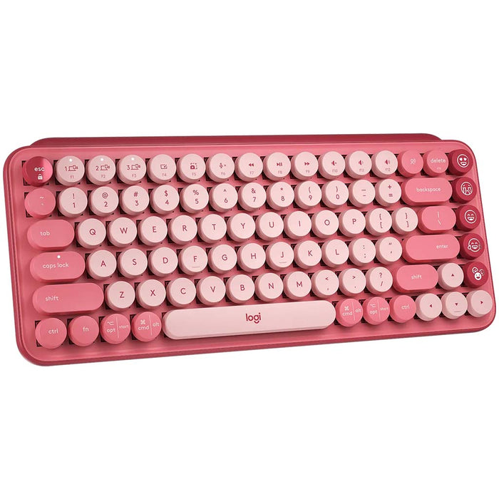 Logitech Pop Keys Keyboard Wireless Rose