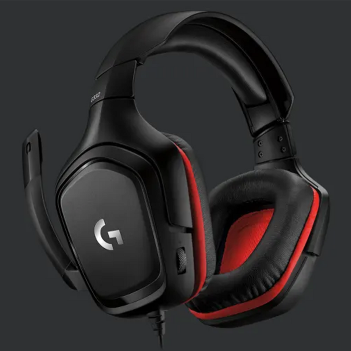 Logitech G332 Gaming Wired Headphones Black
