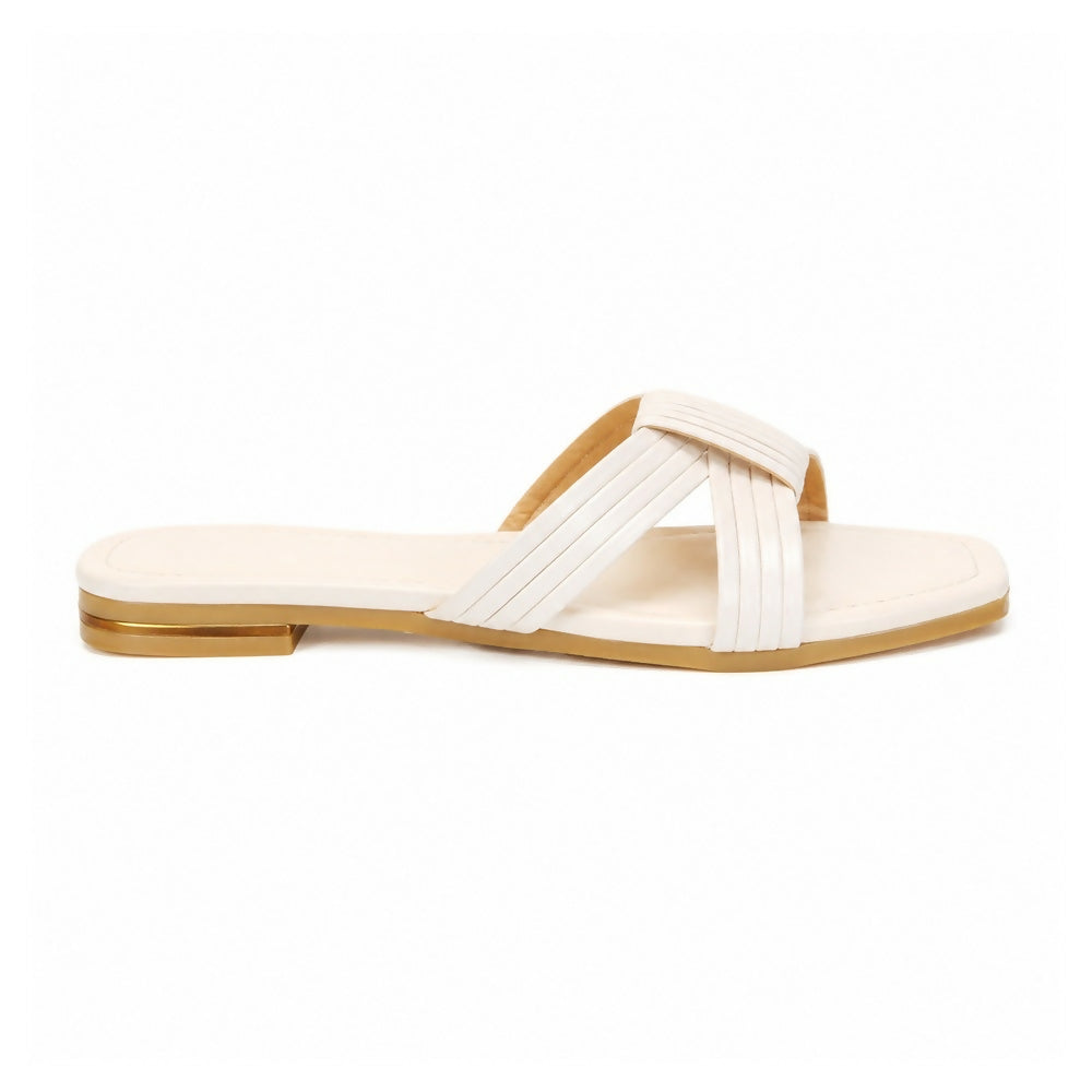 Sandalia Aura Blancas