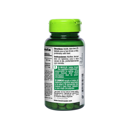Ginkgo Biloba 60mg
