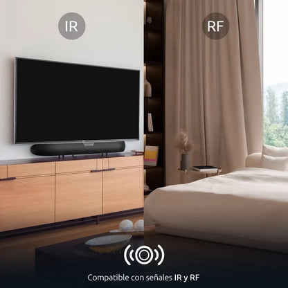 Control universal inteligente IR+RF