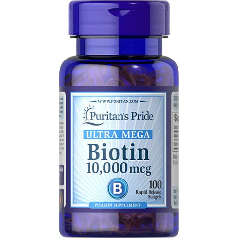 Biotina, vitamina natural para el crecimiento y cuidado del cabello y las uñas.
