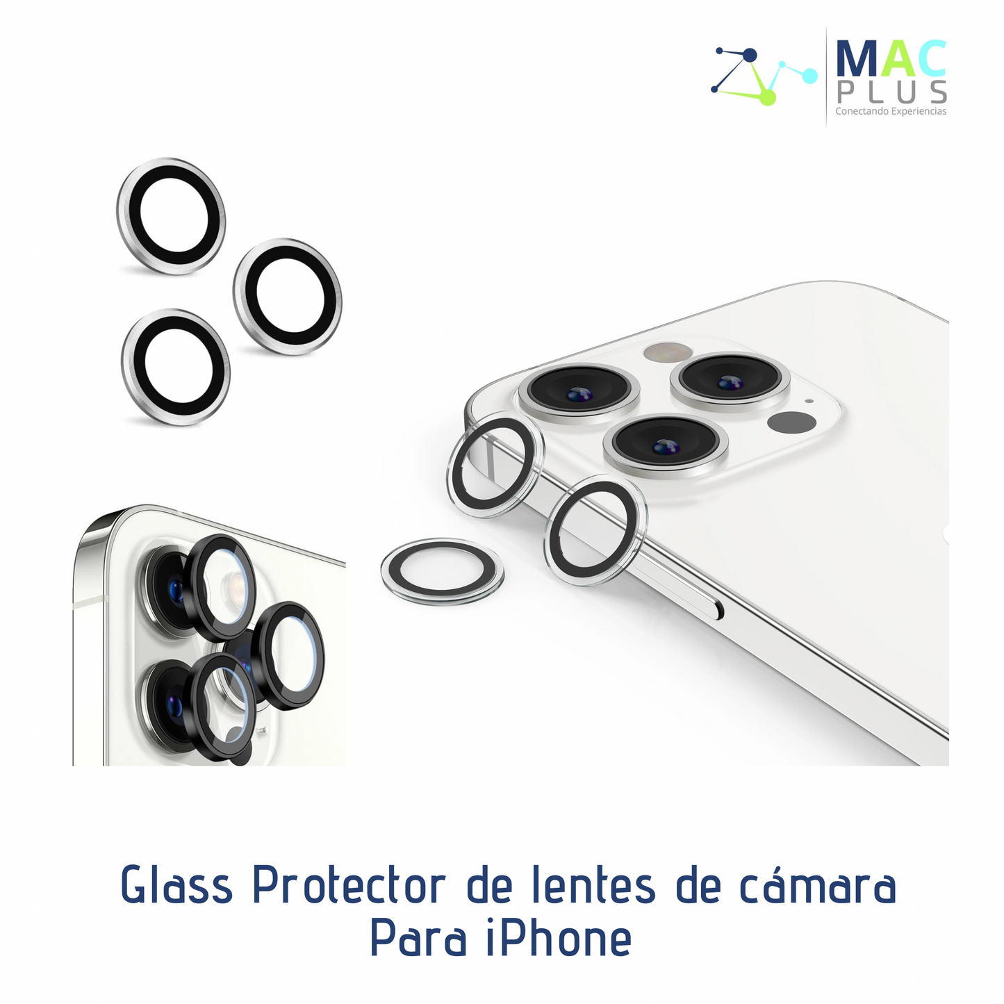 Glass Protector de lentes de cámara para iphone