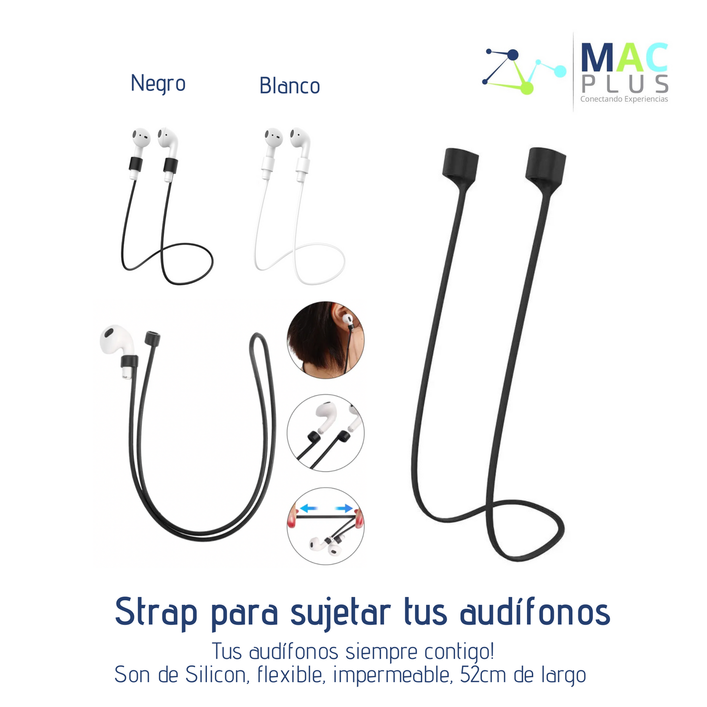 Strap para sujetar tus audífonos