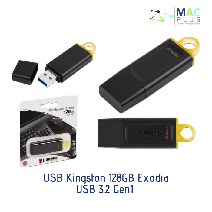 USB KINGSTON 128GB EXODIA