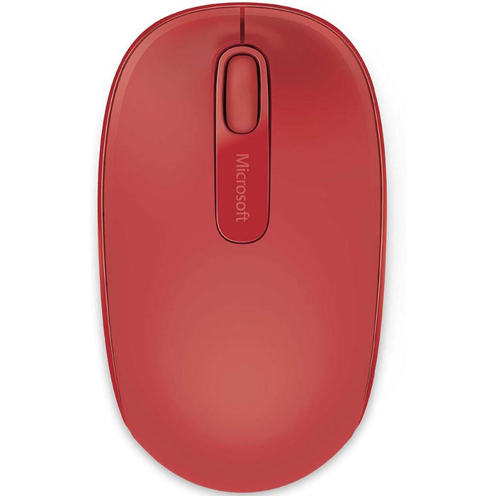 Microsoft Mobile 1850 Mouse Wireless Red