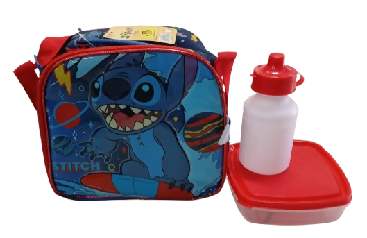 LONCHERA CON ACCESORIOS STITCH