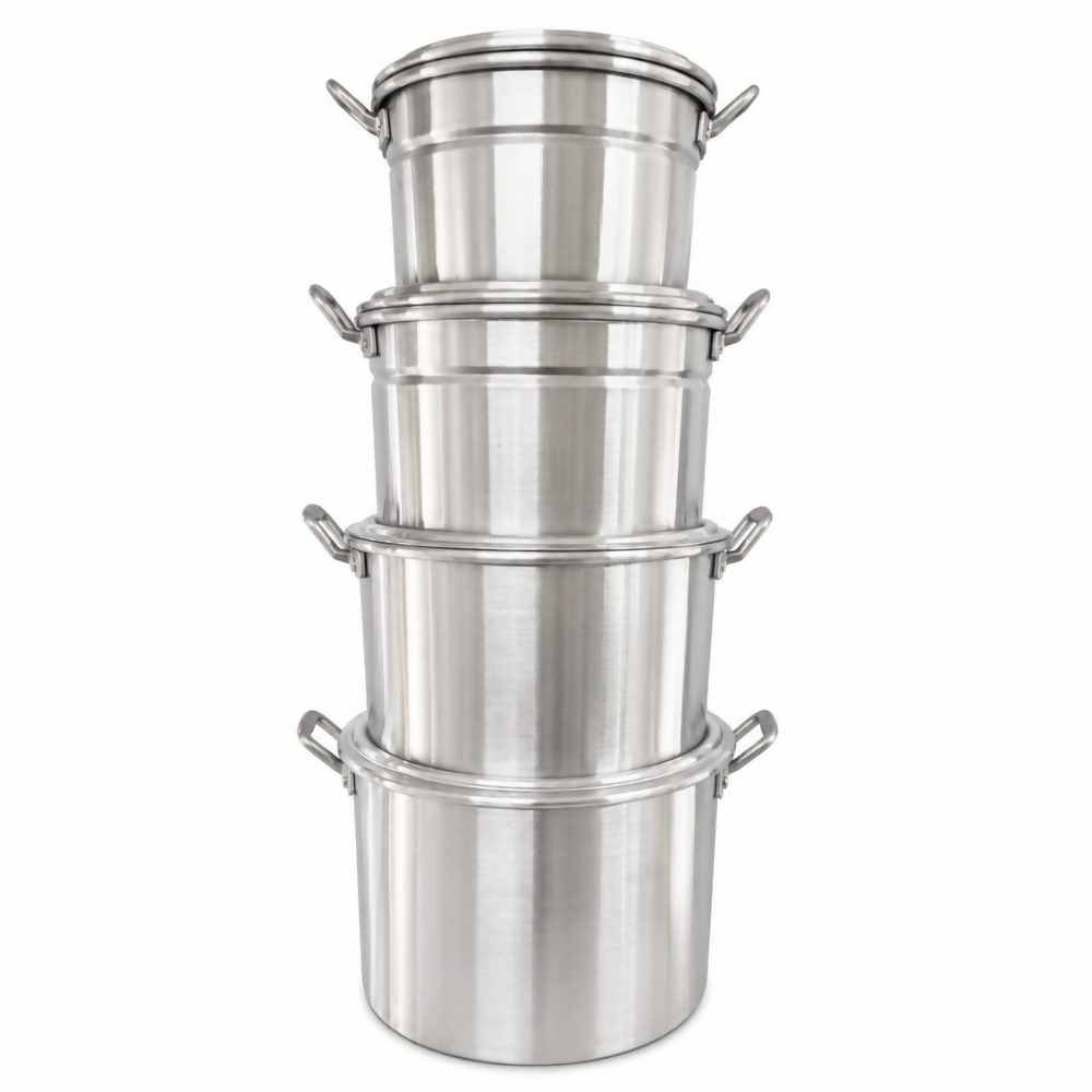 Set de 4 Ollas de aluminio