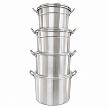 Set de 4 Ollas de aluminio
