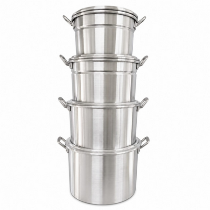 Set de 4 Ollas de aluminio