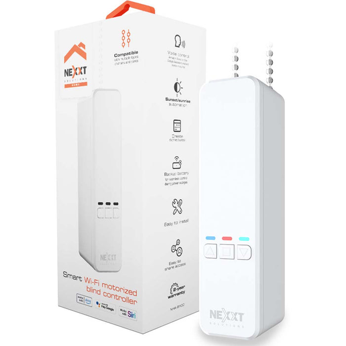 Nexxt Smart Wi-Fi Motorized Blind control