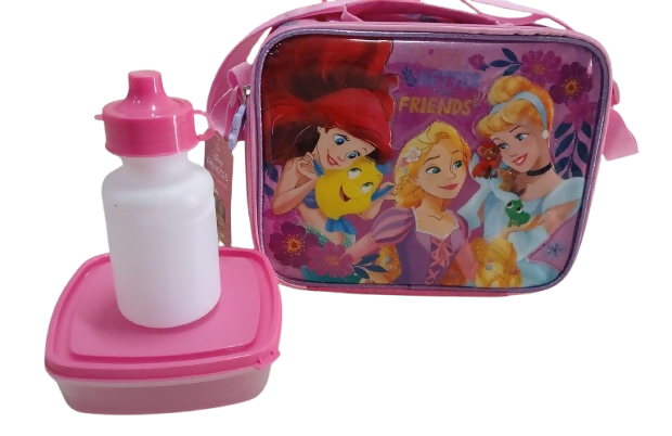 LONCHERA PRINCESAS CON ACCESORIOS