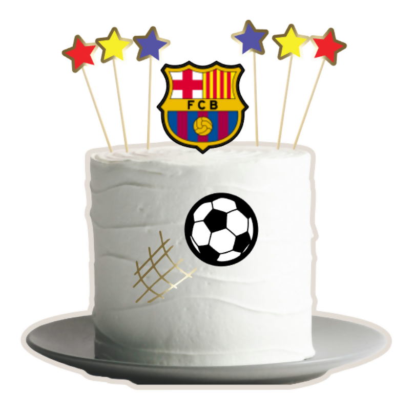 Cake topper Barca CM001AM