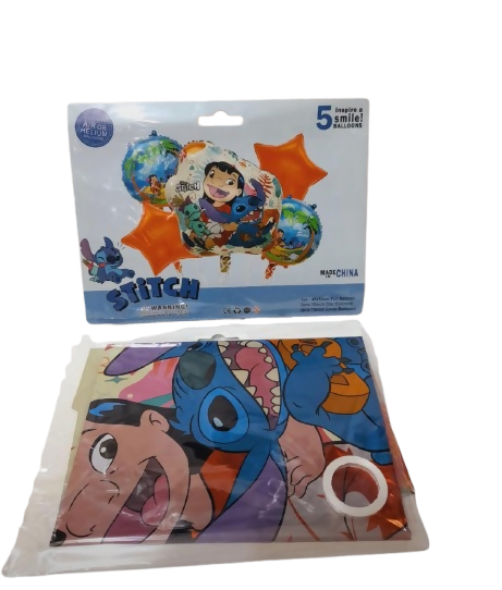 SET DE GLOBOS LILO & STITCH