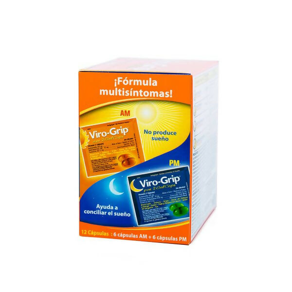 Viro-Grip Gelcaps 3 sobres AM Y 3 PM – AeroMall - Centro comercial virtual