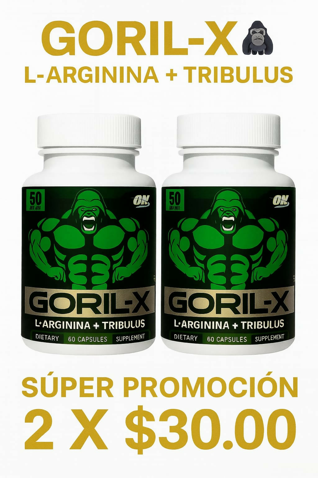 GORIL-X ¡Promoción 2x 1!