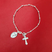 PULSERA ROSARIO PLATA 925 PULROS01