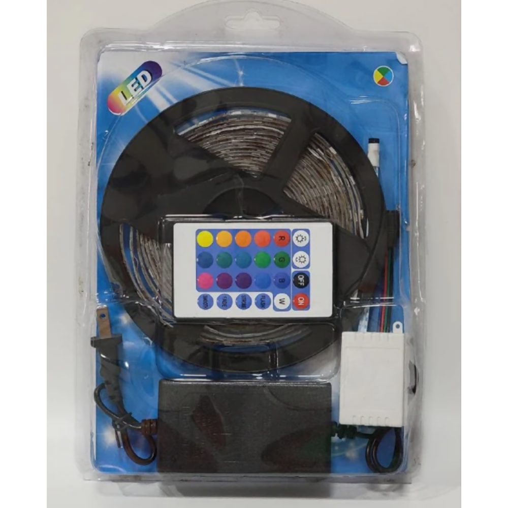 Luces LED RGB 5050 con control remoto