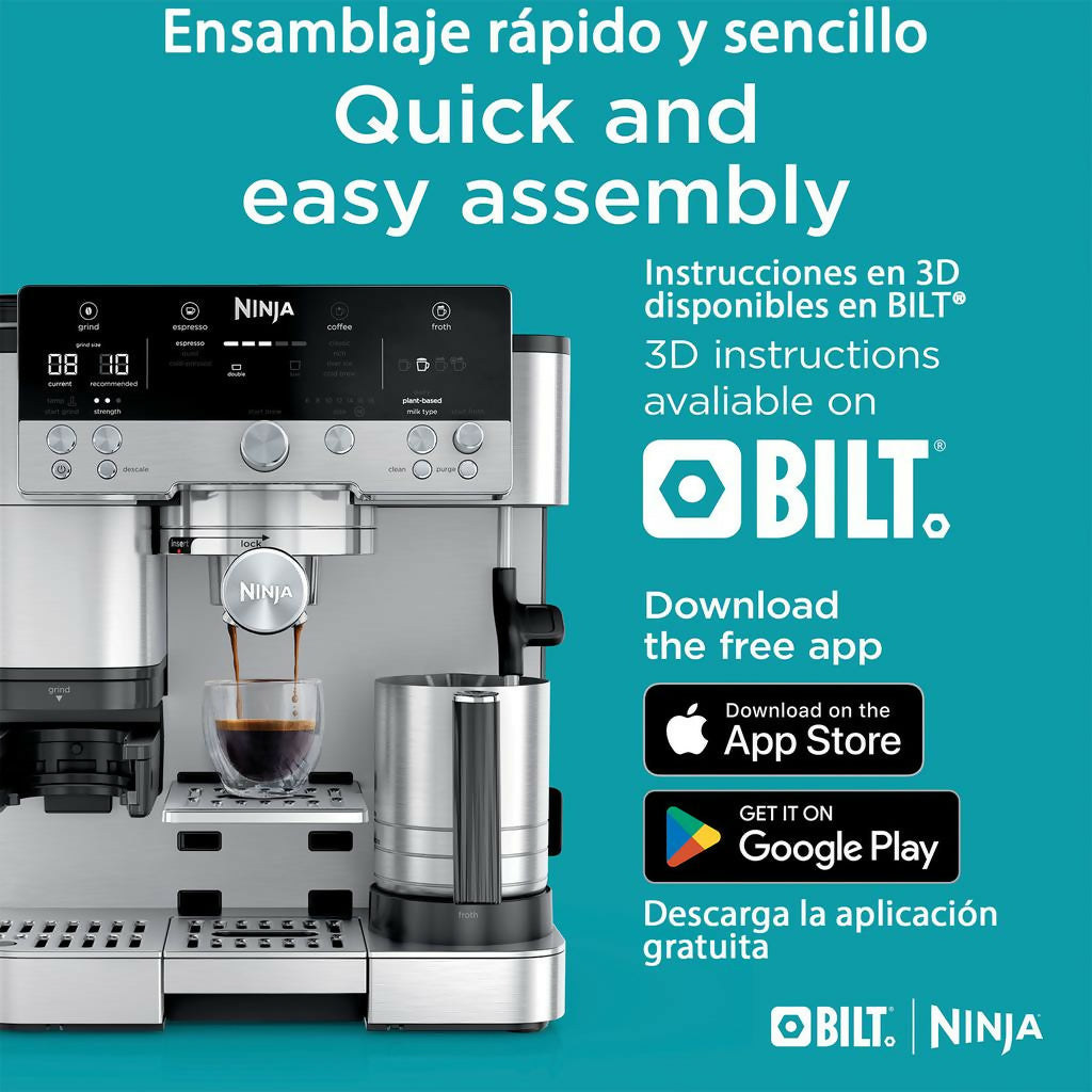 Máquina de café expreso Ninja