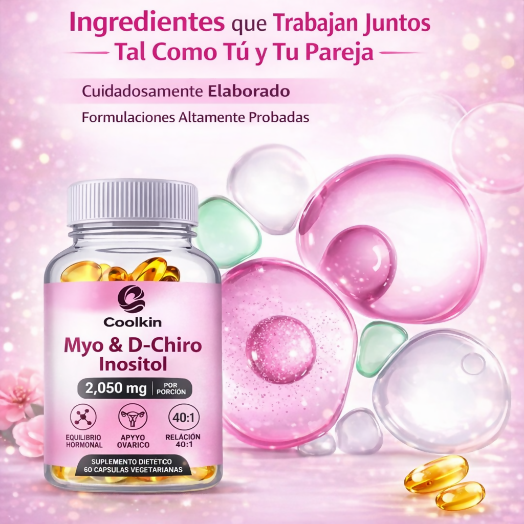 Myo & D-Chiro Inositol / 60 cápsulas