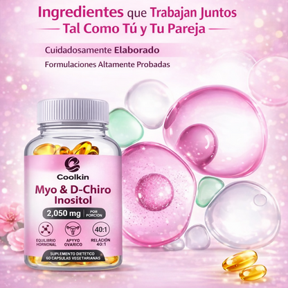 Myo & D-Chiro Inositol / 60 cápsulas