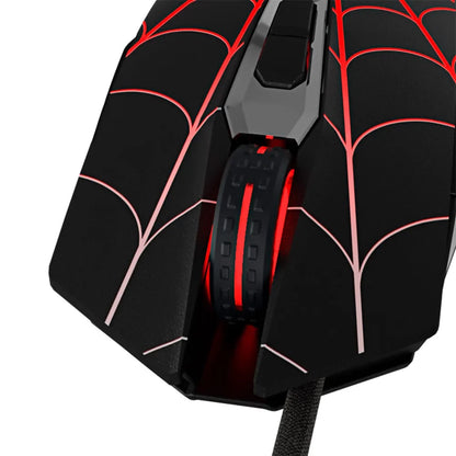 Marvel Spider-Man gaming mouse wrd w/light