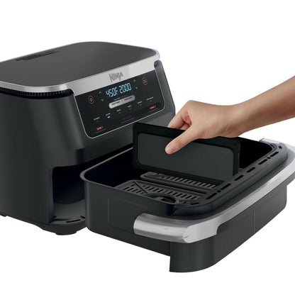 Freidora de Aire Ninja de 6.2 L /209 Oz con Cesta de Doble Zona